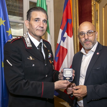 2023_10_19  Incontro con il nuovo Comandante provinciale di Torino dei Carabinieri