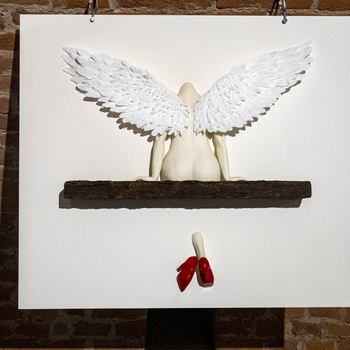 2023_11_23 inaugurazione della mostra La figura femminile nell'arte contemporanea - Lo zucchero diventa arte